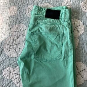 Lacoste Slim Fit Mint Green Chinos